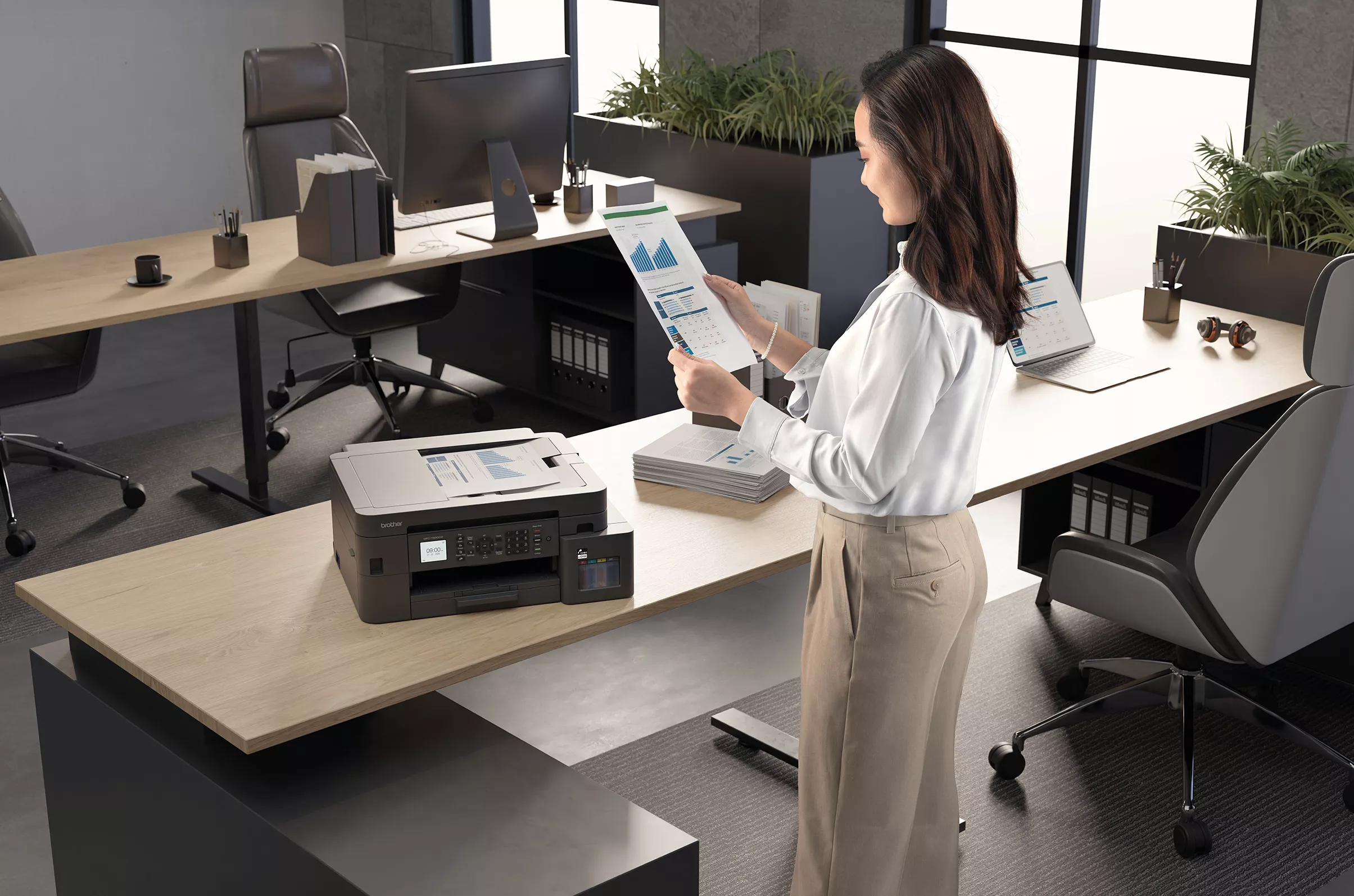 免手動的掃描及影印體驗