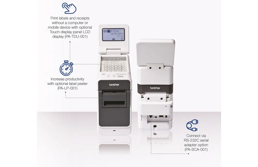 A variety of optional accessories