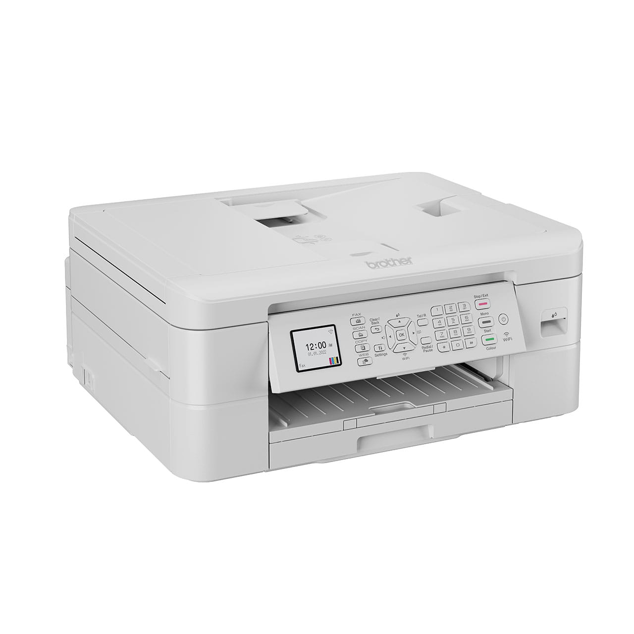Brother MFC-J1010DW Inkjet Printer Right Side View