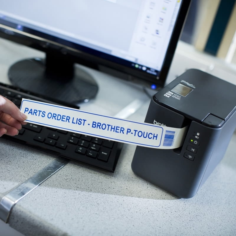 desktop label maker brother pt-p900w