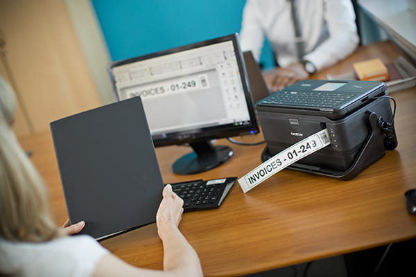 A variety of label widths