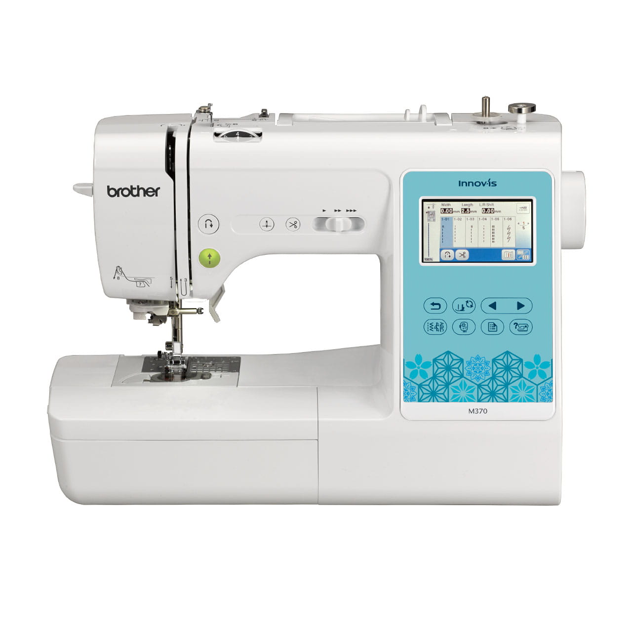 Brother Innov-is M370 Sewing, Embroidery & Quilting Machine Front View2
