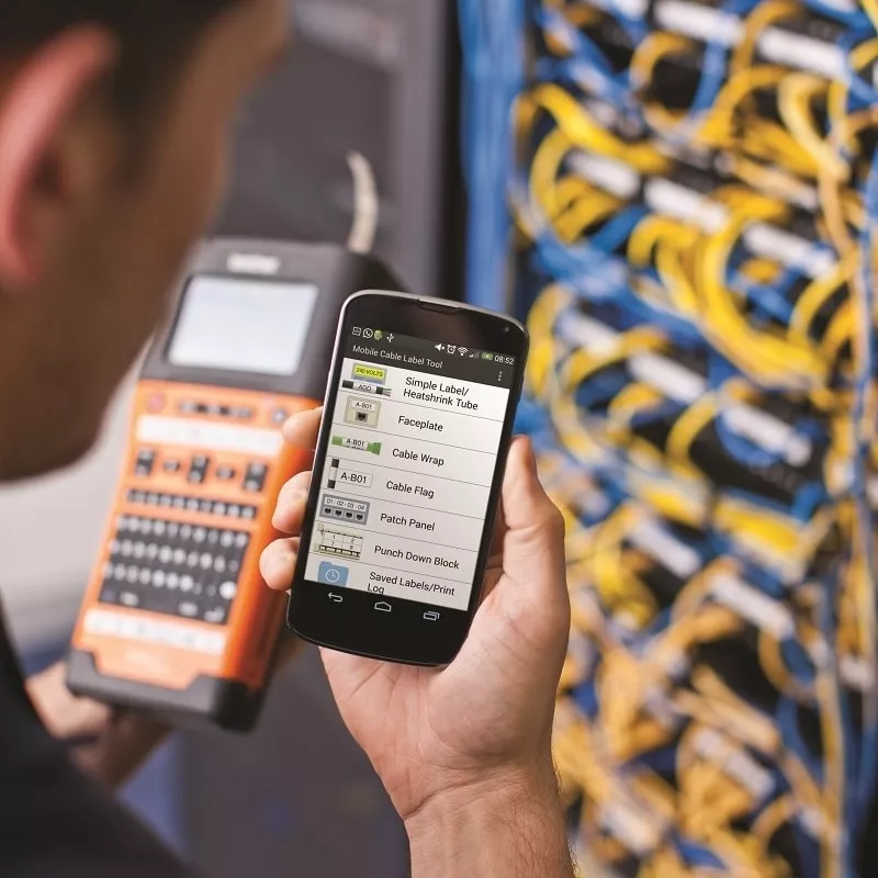 brother mobile cable label app pt-p550wvp