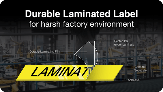 Durable Laminated Label