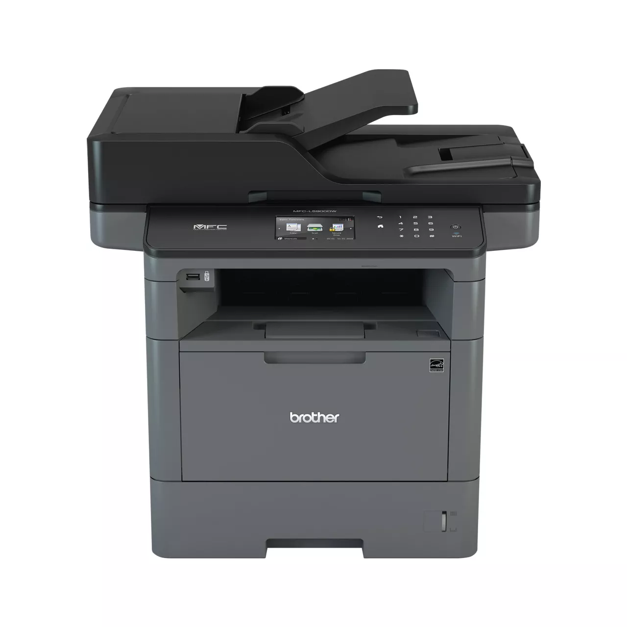 Brother MFC-L5900DW Mono Laser Printer Front View