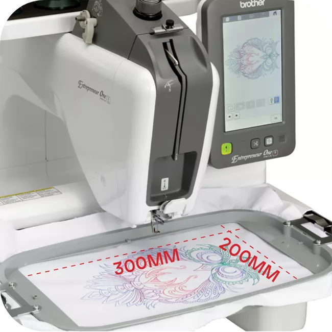 LARGE EMBROIDERY AREA
