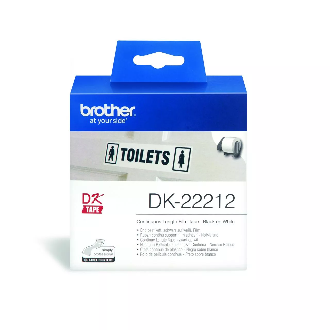 DK-22212 自由長度之標籤| Brother HongKong