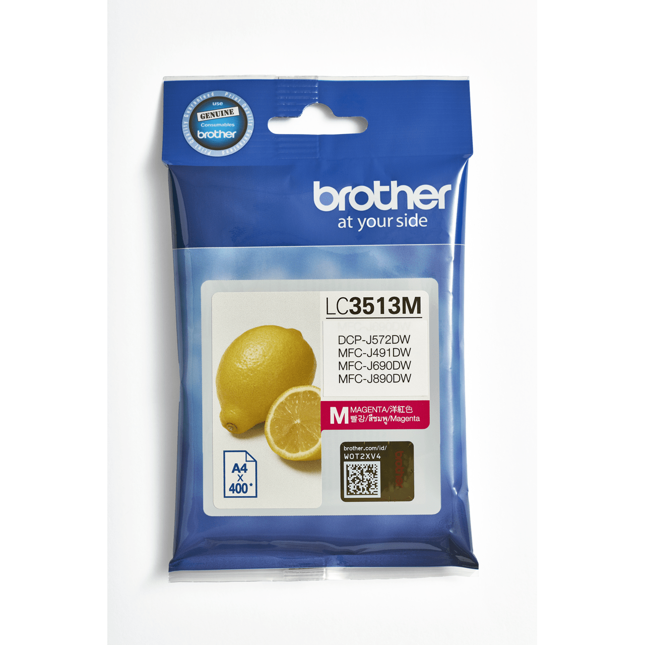 Brother LC3513M 原廠高容量洋紅色墨盒