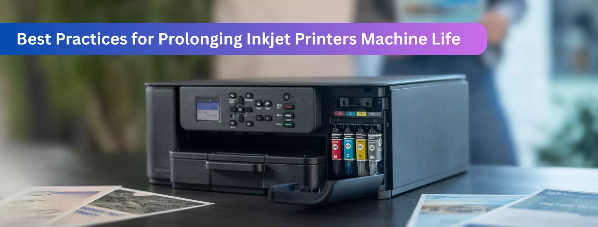 Brother inkjet printer and bet practices in prolonging inkjet printer machine life