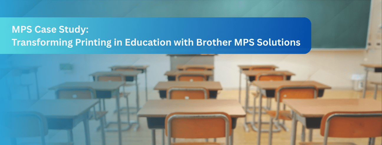 A topic on how Brother printer rental service transforms printing in education industry.