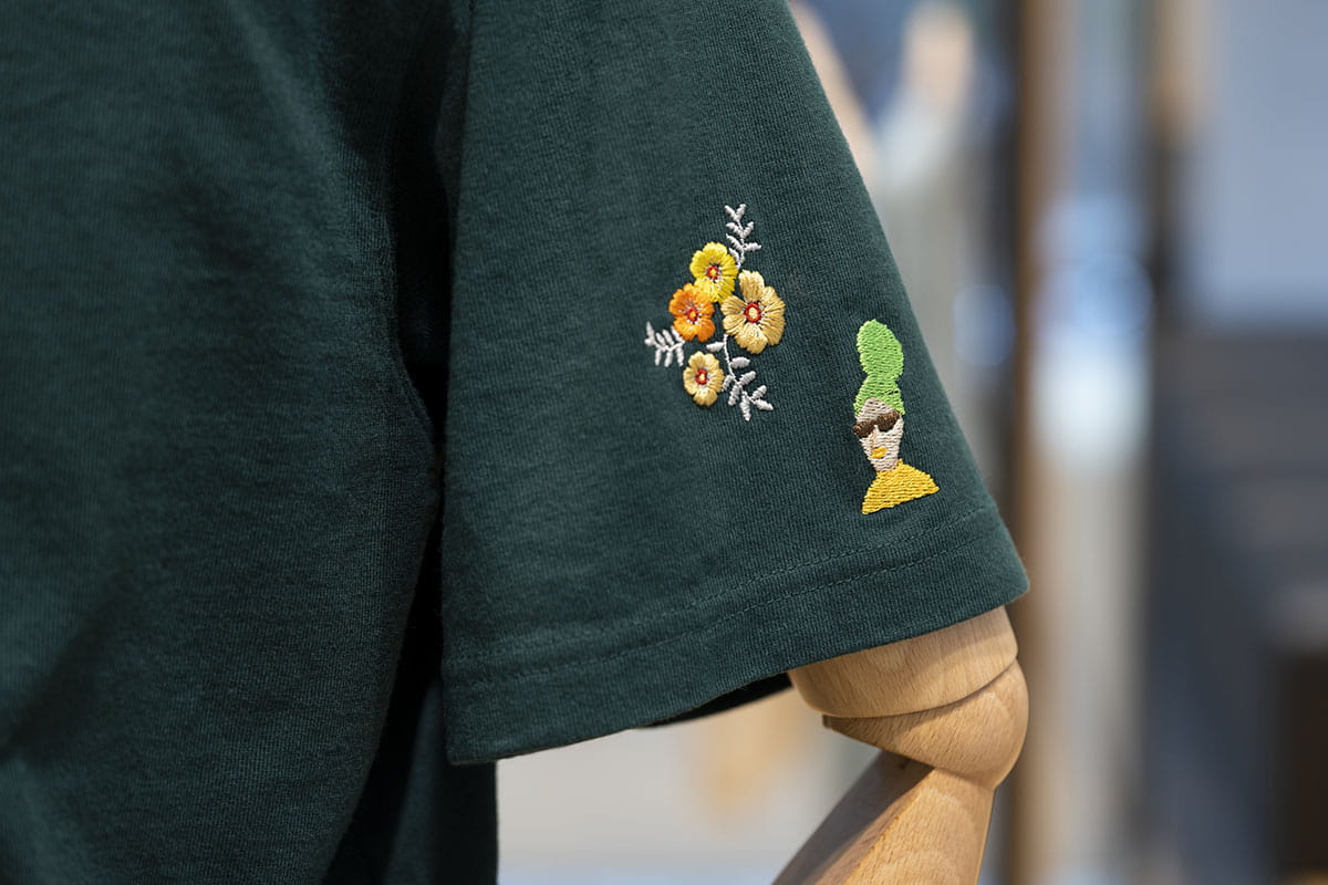 Uniqlo UTme! wide range of embroidery patterns for customers to choose and customize on t-shirts