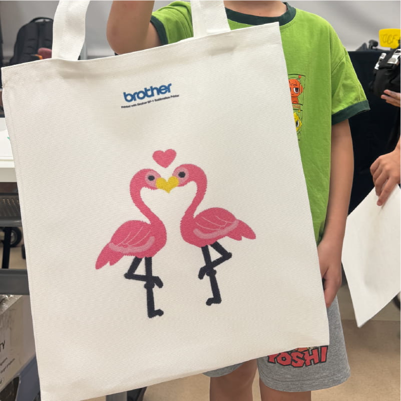 Brother Sublimation tote bag