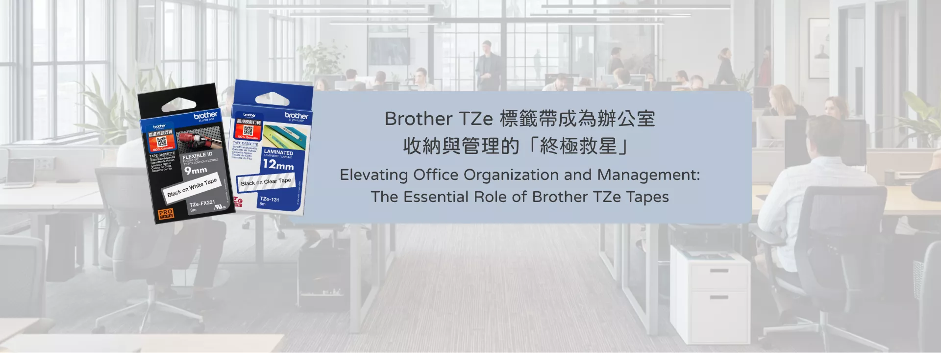 Elevating Office Organization and Management: The Essential Role of Brother TZe Label Tapes