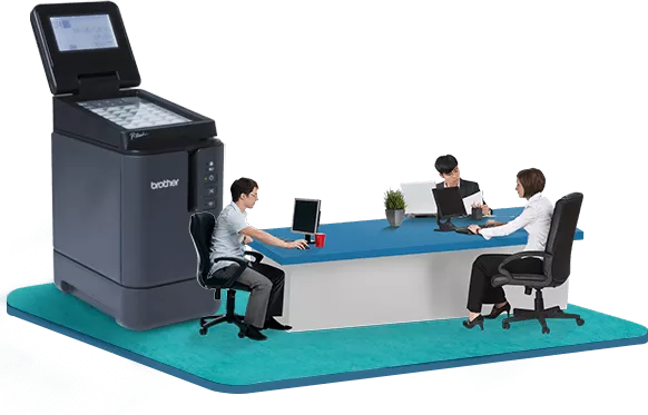 Brother label printer for asset tagging