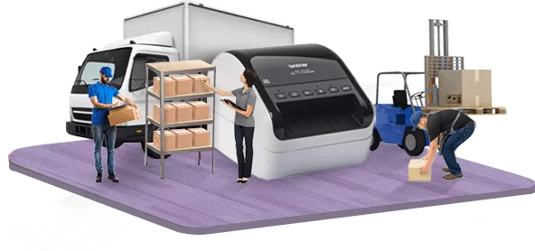 Brother thermal printer for delivery receipts