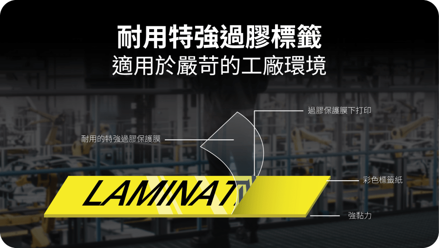 Durable Laminated Label