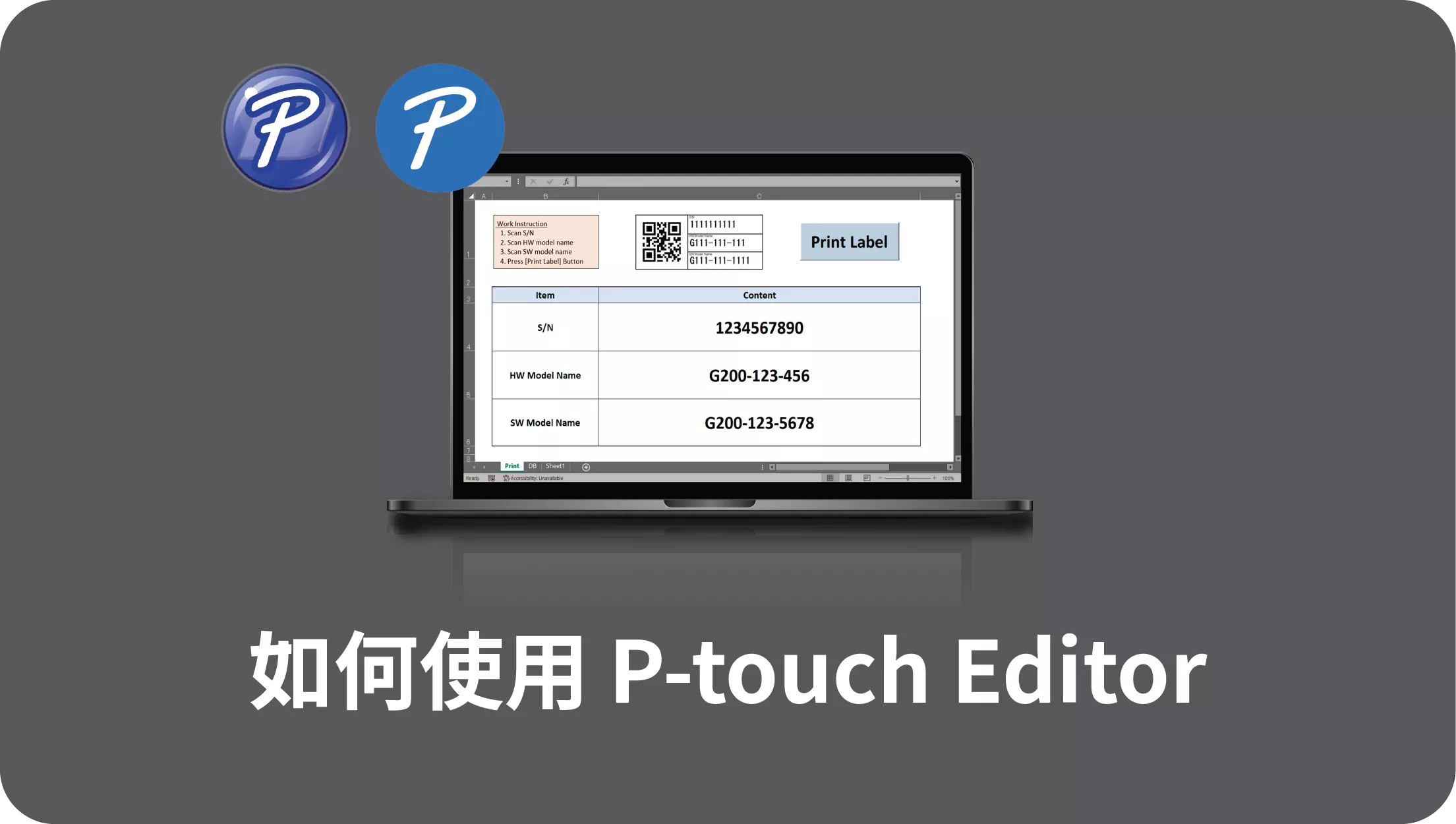 How to Use Ptouch Editor