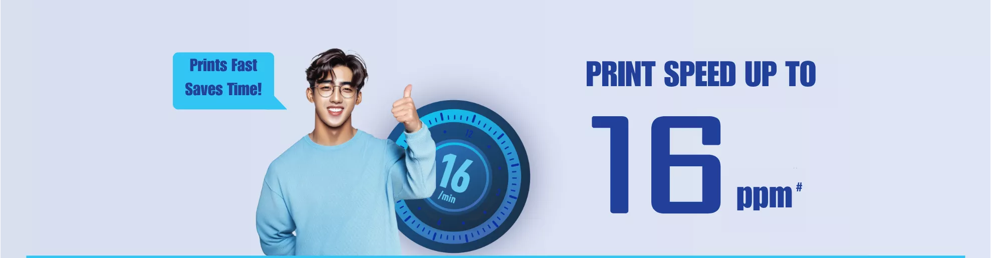 Brother Refill Ink Tank Printer Series, prints up to 16 pages per minute.