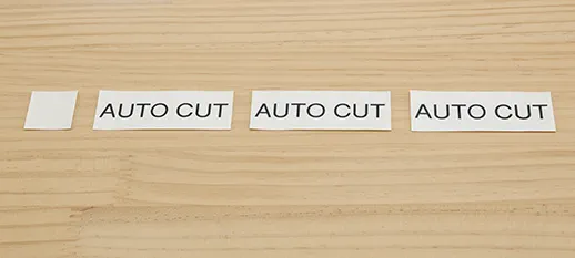 Auto-cut function