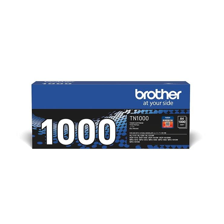 Brother TN1000 Standard Yield Genuine Black Toner