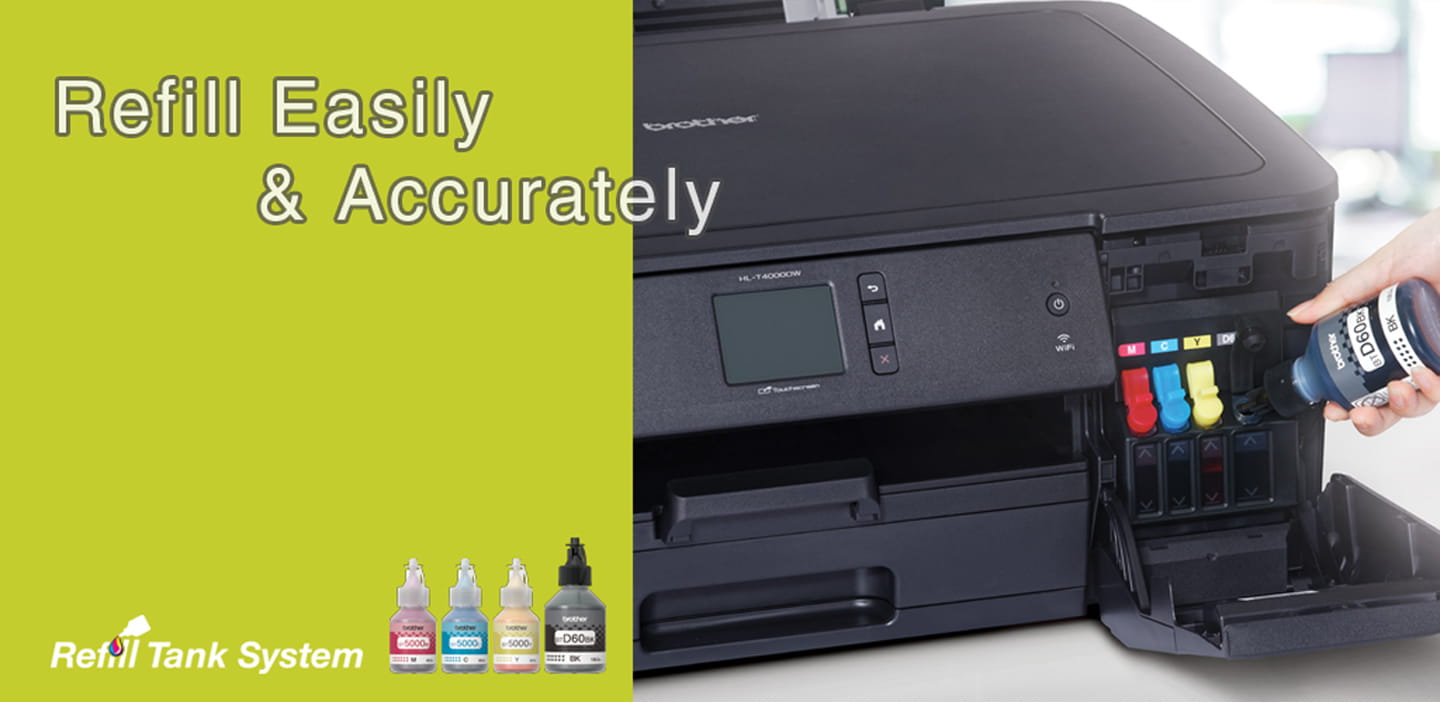 Brother Printer Color Ink Tank A3 Refill Ink Tank Series