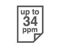up to 34 ppm