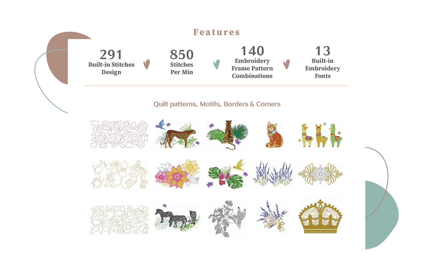 Brother Innovis NV2700 features