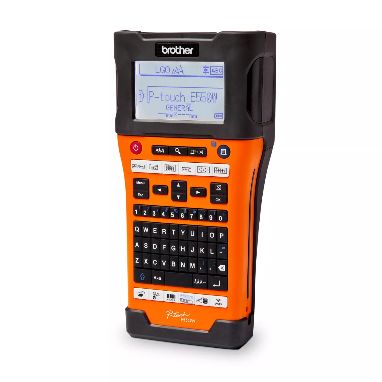 PT-E550WVP Industrial labelling machine (English Version