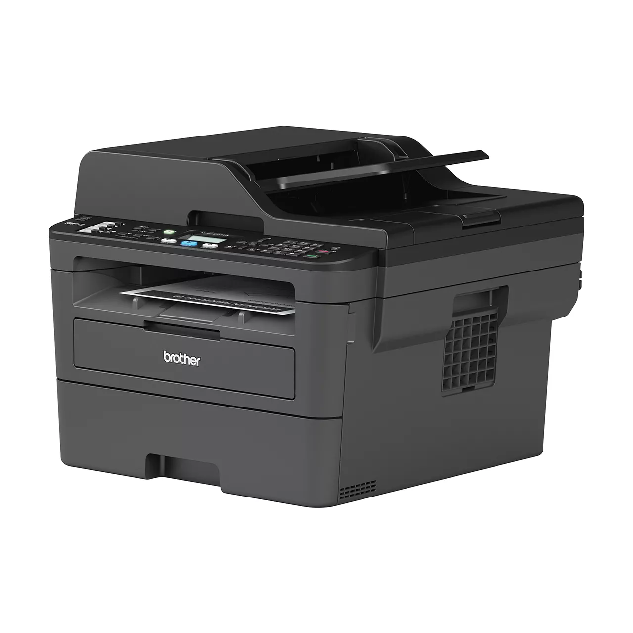 Brother MFC-L2715DW Mono Laser Printer Left Side View