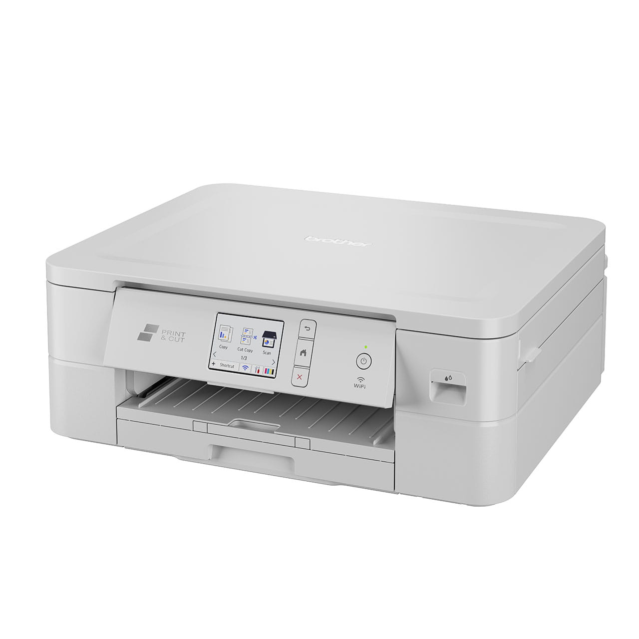 Brother DCP-J1700DW Inkjet Printer Left Side View