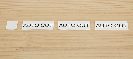 Auto-cut function
