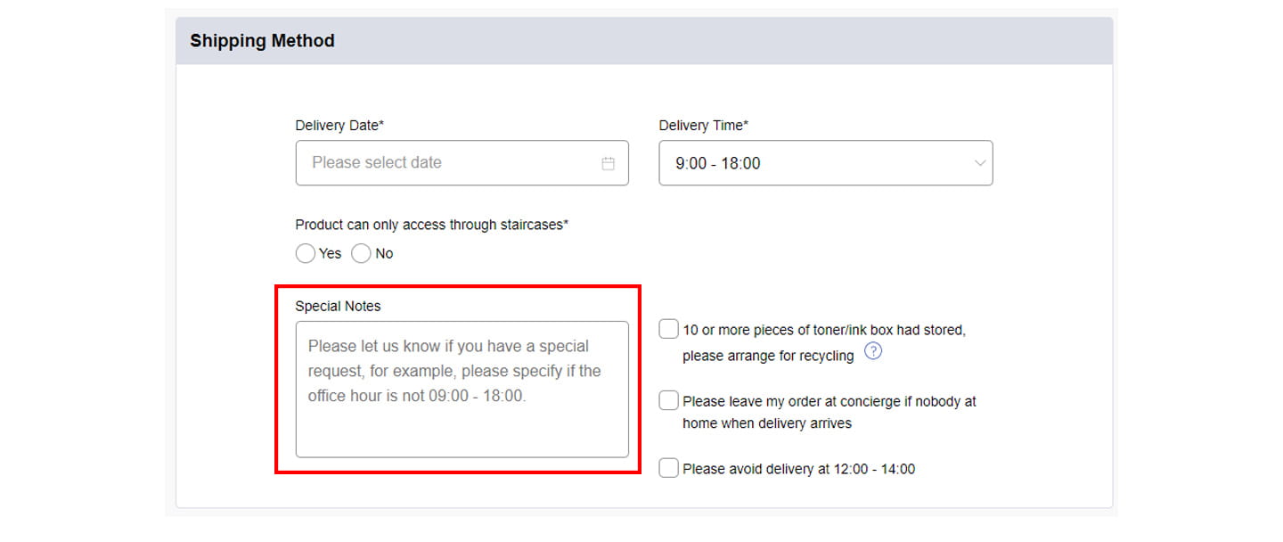how to buy checkout step3 en