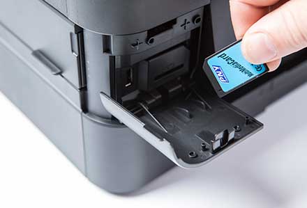 Using a SD memory card to print directly to a Brother MFC InkJet Printer