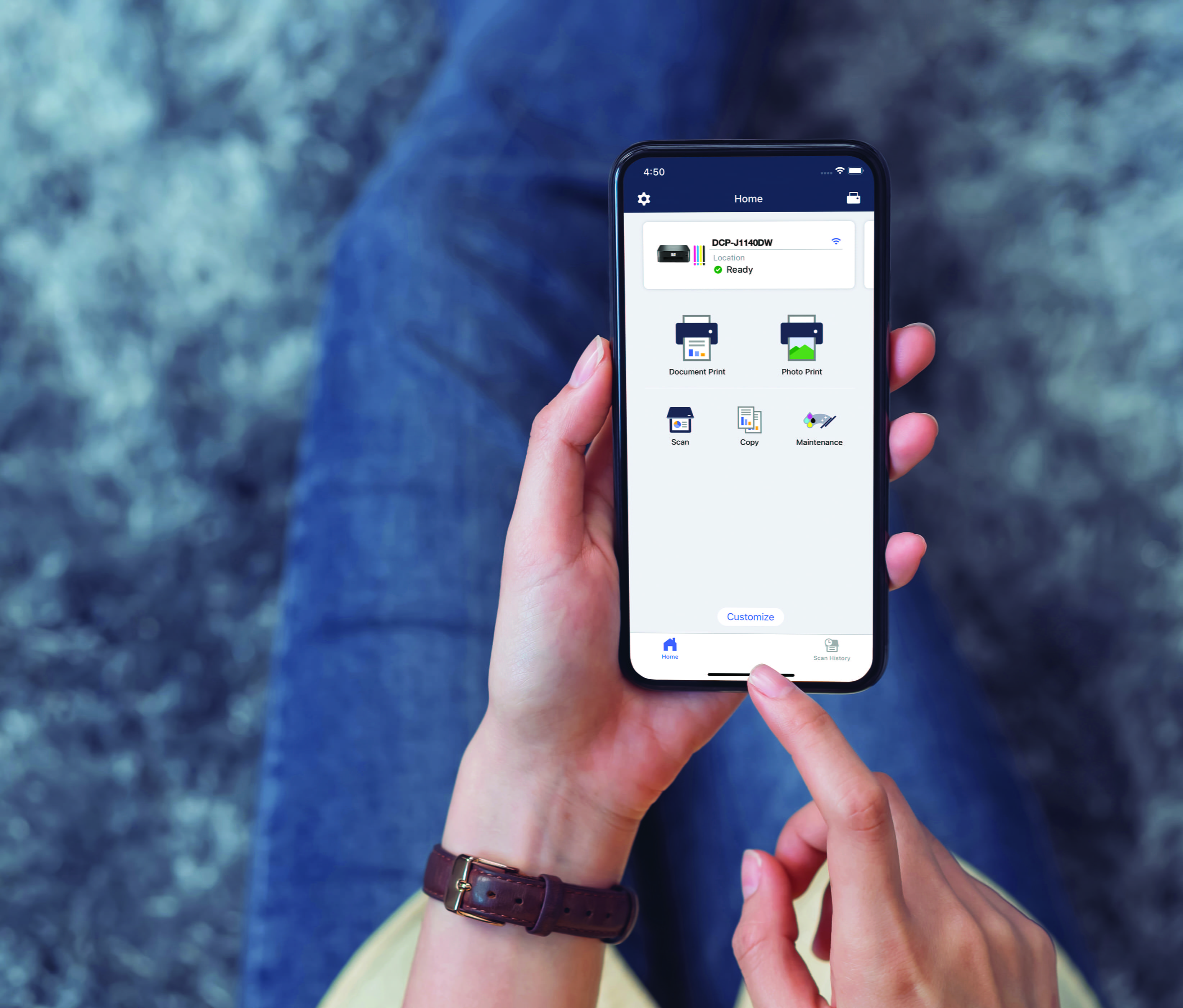 於流動裝置使用Brother Mobile Connect應用程式